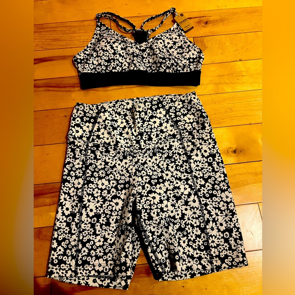 Victoria’s Secret Pink - Biker Short / Sports Bra Set